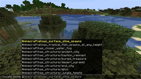 all locate commands in minecraft.